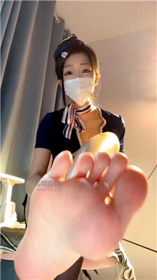 【兔妈妈】空姐黑丝裸足美臀诱惑    260203-22