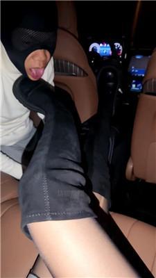 【Vito】长靴黑丝车内玩奴 JS260210-23