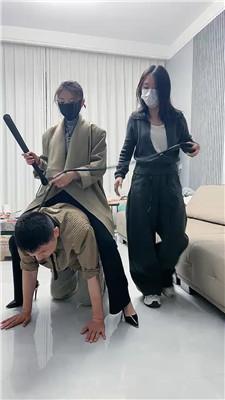 【淘淘】姐妹花暴揍出轨男 JS260322-43