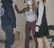 【小怡不吃野兔】姐妹s暴虐/强迫闻臭袜子 bf9723