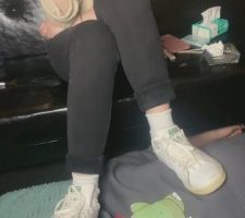 【芸熙】脏小白鞋棉袜全体重踩踏 bf9709