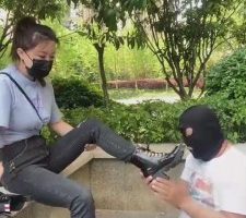 【巴莉女王】楼下羞辱狗畜生 bf10878