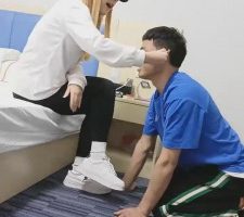 【小猫咪S】小白鞋棉袜踢踹/暴力耳光【双视角版】 bf11245