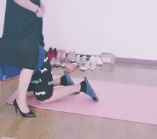 【紫晗】骑马转胯羞辱圈养狗  JS20220702