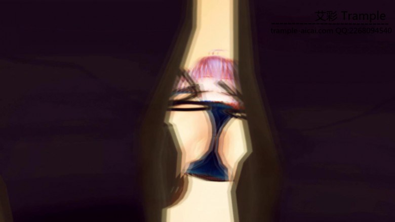 MMD第一视角被女主踩踏 动漫 R-190417-4