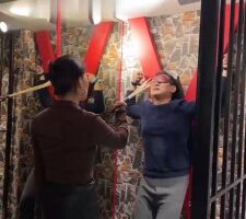 【潘妮女王】挑战极限藤条鞭打 bf22009