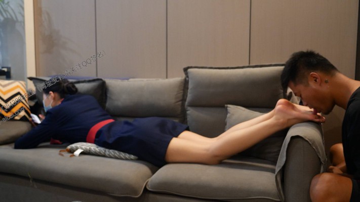 【第5风格】空姐下班回家就有舌头按摩服务 YC-230108-5