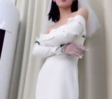 【狗哥】情侣主第一视角羞辱-婚纱诱惑 bf24419