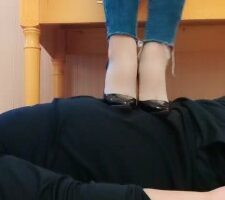 【七颜】高跟鞋全体重踩踏 bf24873