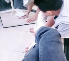 【嘉妮】舔脏小白鞋/闻白棉袜 bf26737