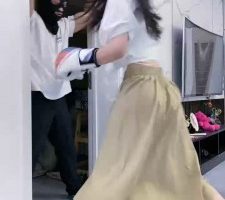 【麋鹿银儿】双S-搏击散打女孩暴揍-全体重踩/碾压狗爪/掐脖 bf30128