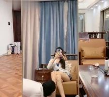 【沅芷大人】镜前让狗舔原味jio bf32039