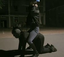 【桃幼幼】户外骑马遛狗/舔脏长靴 bf32694