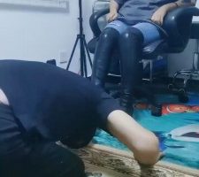 【西安欣】牛仔裤长靴各种踩 bf33624