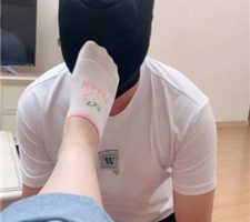 【肉肉】原味船袜裸足气味羞辱 bf33817