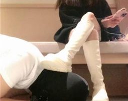 【小软】口水-跪舔长靴黑船袜裸足 bf34586