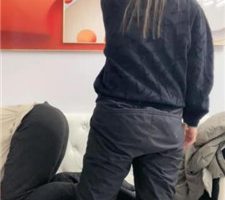 【恩曦】虐屁股/当脚垫 JS240115-4