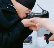 【慧子姐姐】高跟裸足恋足舔 JS240129-13