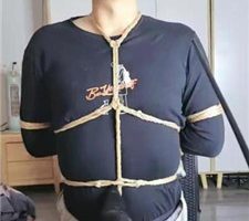 【七色槿】五花大绑高跟黑丝玩虐 JS2402014-12