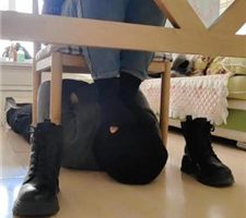 【樱樱】桌底视角-近距离-玩虐贱奴【上】 JS2402013-8