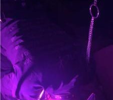 【杭州璐璐】铁链拴狗捆绑-囚禁狗笼-羞辱喂食-赏赐圣水-塞嘴 JS240429-16