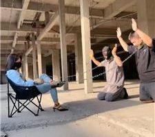 【辣姐】户外工地-父子狗磕头求虐/骑马骑脖/舔超脏鞋底/虐狗舌 bf41663