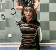 【盈盈】五花大绑囚禁变装奴【一】 JS240804-1