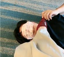 【菲s】吮吸脚趾/裸足插嘴/清理脏高跟/踩踏 JS240911-2