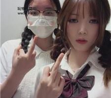 【兔兔酱】JK黑白双煞食物踩踏 JS241026-19