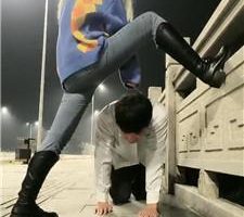 【诗琪】长靴S-户外-转胯骑马狗爬/踩踏舔脏鞋 bf46415