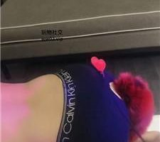 【米小糖】狗尾巴发骚/鞭打/黑丝高跟踩 JS241118-36