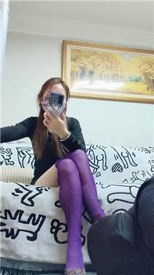 【安安sama】紫色丝袜超诱惑/全体重踩踏 bf47828