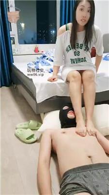 【紫苏】裸足踩踏/臭脚丫捂脸窒息 JS241208-13