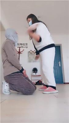 【青竹】拿拖鞋狂抽耳光 JS241222-42