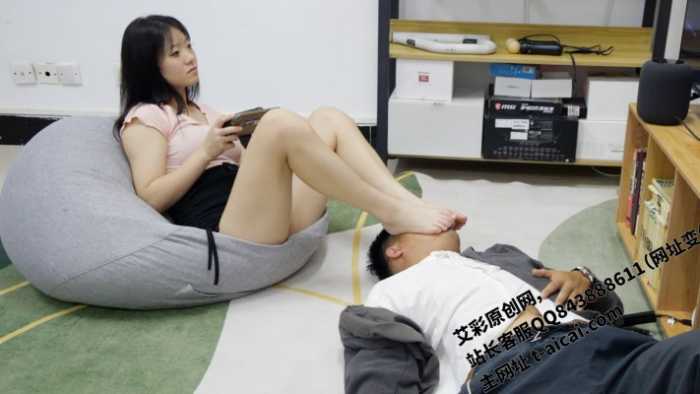 【第5风格】边玩游戏边被老板玩脚 YC-241221-6