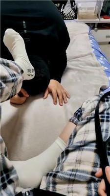 【小羊咩咩】皮带抽/白袜脚踩虐 JS250120-34