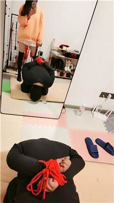 【于少奶奶】捆绑囚禁狗笼强制舔鞋 bf49825