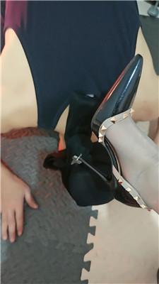 【魅影】揪耳朵/赏赐圣水/铆钉高跟踩 JS250207-1