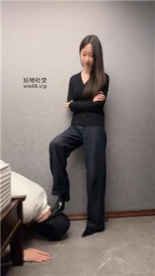 【狗哥】白领S-高跟短靴白袜踩虐 bf50466