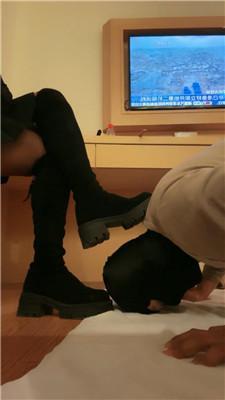 【颜值】抽耳光/清理脏长靴/碾压狗爪 JS250219-41