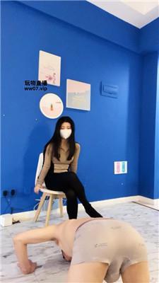 【娜塔莎】原味黑棉袜气味辱-踩踏体罚【双视角版】JS250418-18