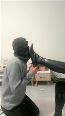 【悠悠殿下】高跟长靴踩-伺候沐足 JS260118-9