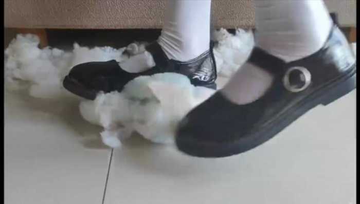 白丝小皮鞋踩玩具 JS260122~8